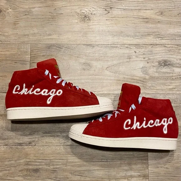 adidas | Shoes | Adidas Pro Model High Top Chicago | Poshmark